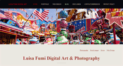Desktop Screenshot of luisafumi-digitalart.com
