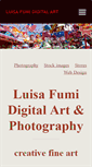 Mobile Screenshot of luisafumi-digitalart.com
